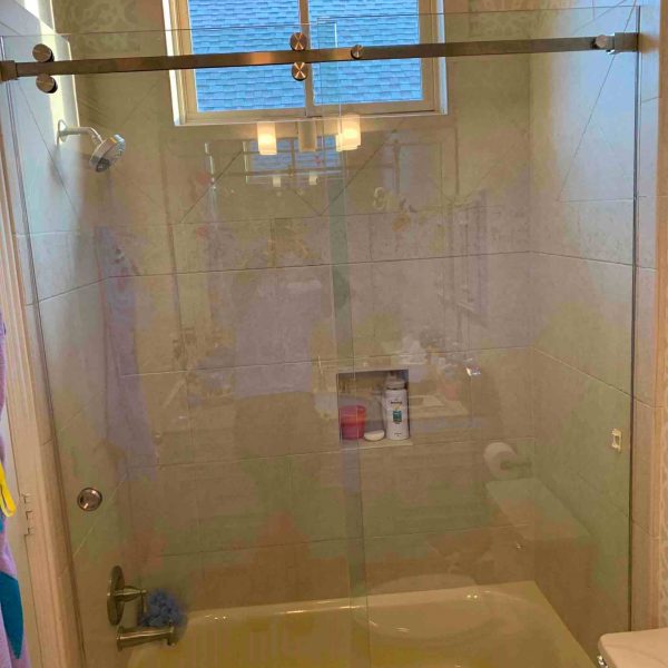 A simple shower area